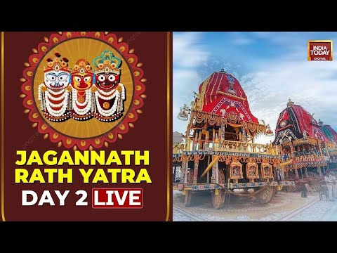 Jagannath Rath Yatra Day 2 LIVE |  Jagannath Puri Rath Yatra 2025 LIVE Visuals | Jai Jagannatha