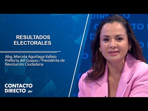 Contacto Directo con Marcela Aguiñaga, presidenta de Revolución Ciudadana | 23/08/2023