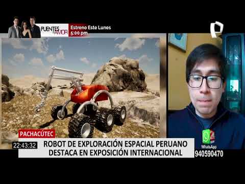 Pachacutec: peruano presentó en Estados Unidos vehículo de exploración espacial