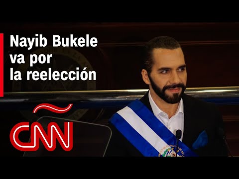 Nayib Bukele va por la reelección en El Salvador
