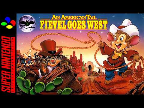 An American Tail Fievel Goes West прохождение | Игра ( SNES, 16 bit ) Стрим