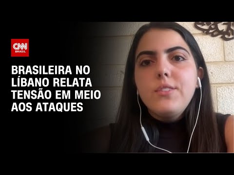 ​Brasileira no Líbano relata tensão em meio aos ataques | CNN NOVO DIA