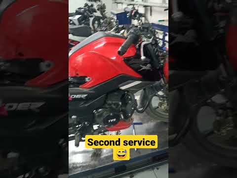 tvs raider second service #new #raider #service #coast #viral #shorts