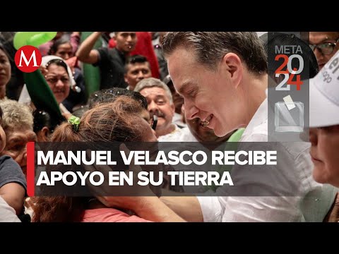 Más de 25 mil personas acompañan a Manuel Velasco en Palenque, Chiapas