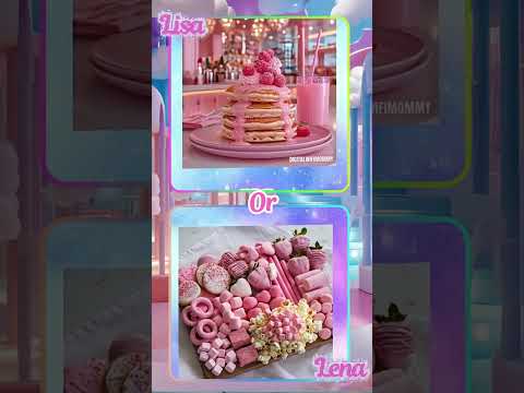 Lisa or Lena 🍎#choose #demon #kpop #demonhunters #asmr #choose #popmusic #edms