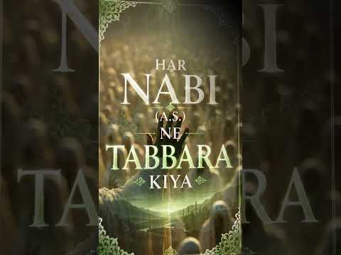 Har Nabi (a.s.) Ne Tabarra Kiya | #Wilayat & #Tabarra