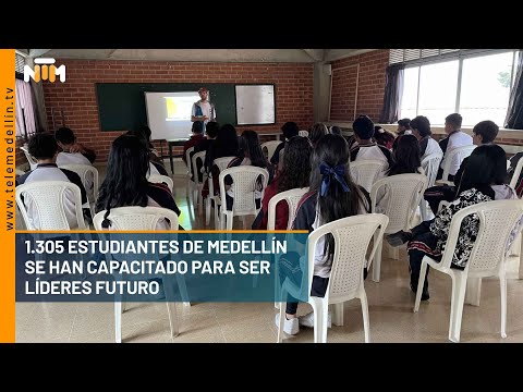 1.305 estudiantes de Medellín se han capacitado para ser Líderes Futuro - Telemedellín