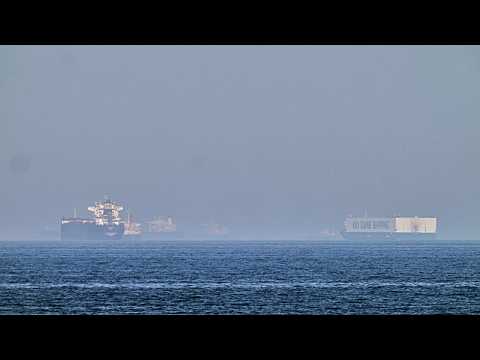 Live: Trump announces project to escort stranded ships out of Hormuz