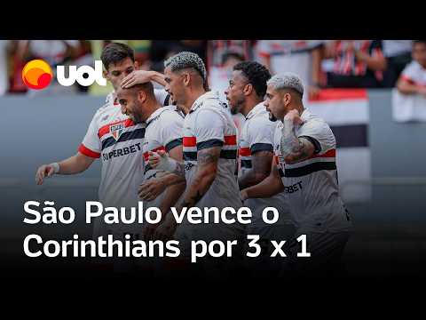 São Paulo x Corinthians: ‘Teve todas as chances para golear se não tivesse erros’, diz Arnaldo