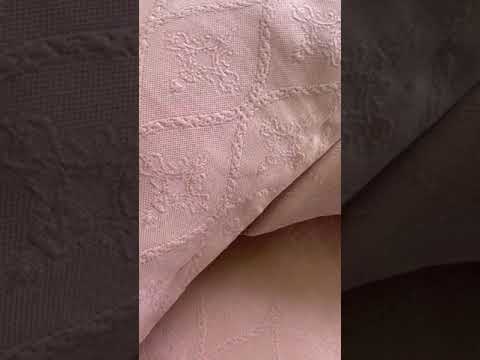 Efabrika Lisa Pamuklu Jakarlı Çift Kişilik Yatak Örtüsü