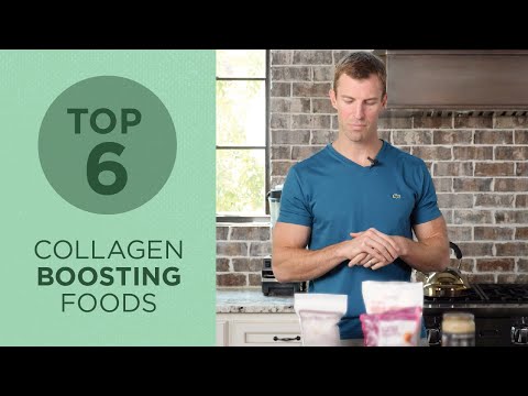 Top 5 Collagen Building Foods | Best Foods to Eat for Graceful Aging | Dr. Josh Axe