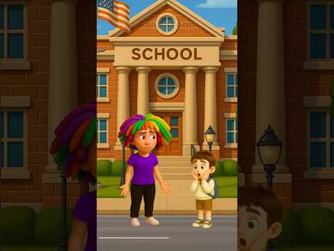 Kidnapping or mom in disguise? #cartoon #animation #funny #english #family