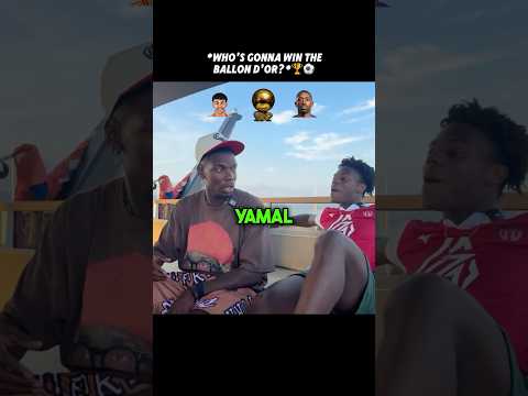 Pogba thinks that Dembele will win Ballon D’or 2025🔥🇫🇷#ishowspeed #ballondor #football #shorts