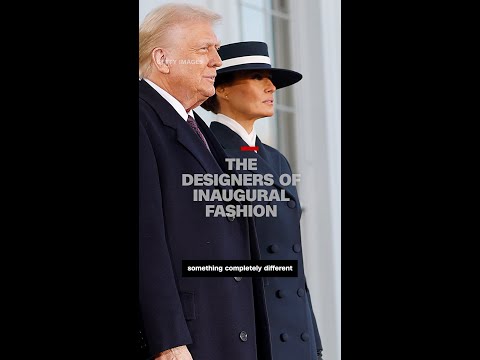 The designers of inaugural fashion