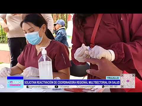 Trujillo: solicitan reactivación de Coordinadora Regional Multisectorial en Salud