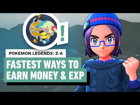 Pokemon Legends: Z-A - Best Ways to Level Up and Earn Money (Mid-Late Game)