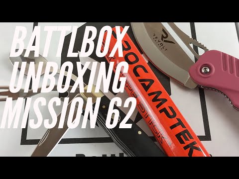 BattlBox UNBOXING: Mission 62 - Ulu Knife, Mora Knife, Procamptek Fire Starter, and More