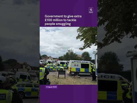 Government to give extra £100 million to tackle people smuggling