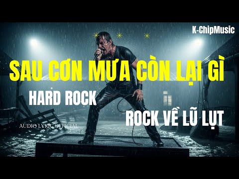SAU CƠN MƯA CÒN LẠI GÌ (Hard Rock Ballad) NỖI ĐAU MẤT MÁT SAU LŨ LỤT #hardrock #sauconmuaconlaigi