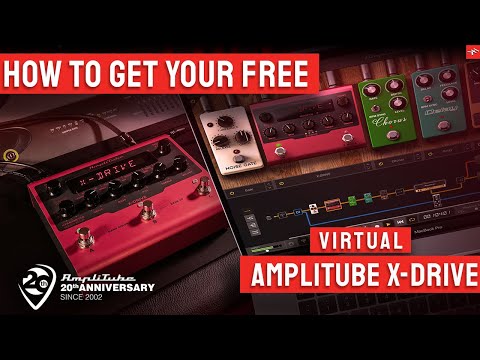 Free AmpliTube X-DRIVE (Software) for IK Newsletter Subscribers (Through February 25th)