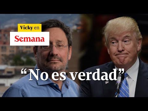 No busqué a nadie para ayudar a Donald Trump: Pacho Santos  | Vicky en Semana