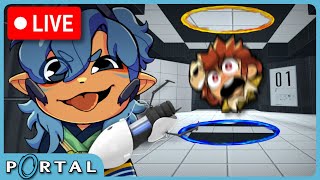 Can I Beat All Of Portal IN ONE SITTING...? 🤔 (w/  ⁨@XAYLO⁩  )