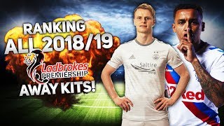 RANKING ALL 12 SCOTTISH PREMIERSHIP AWAY KITS! – 2018/19!