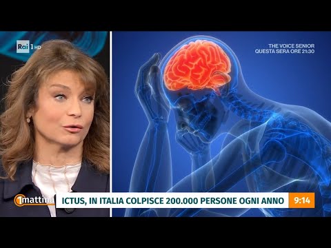 Ictus: 200 mila persone colpite ogni anno - Unomattina - 16/02/2024