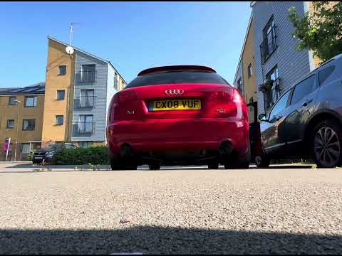 Audi A4 2.0TFSI B7 Zaustworx Back Box Delete (Cold Start)