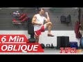 6 Min Oblique Workout to Lose Love Handles Getting Rid of Love Handle Exercises Oblique Exercises YouTube
