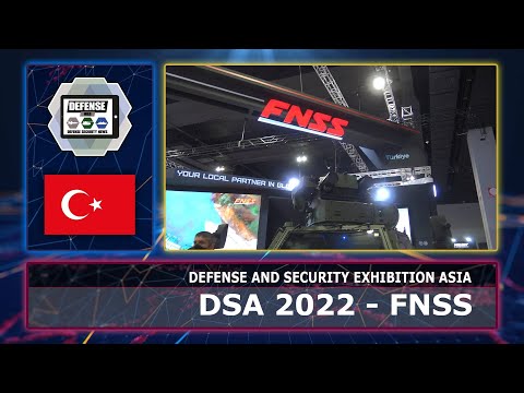 DSA 2022 FNSS Turkey continues to grow its defense business in Asia with PARS 4x4 III 6x6 armored
