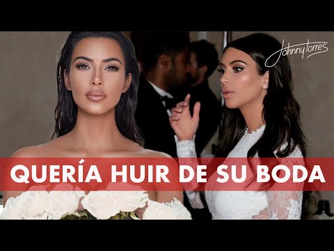 La confesión de Kim Kardashian al querer huir de su boda con ayuda de su madre