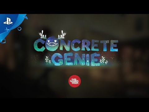 Concrete Genie - Paris Games Week Mural | PS4