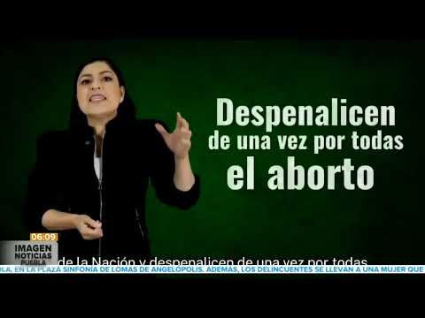 Claudia Rivera sobre aborto ll Noticias con Juan Carlos Valerio