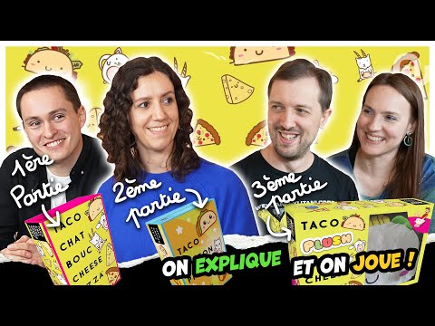 Taco Chat Bouc Cheese Pizza, l'original, les versions Taco Chaton et Taco Peluche