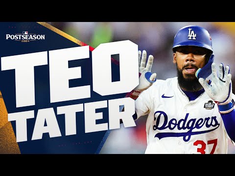 Teoscar Hernández gives the Dodgers the LEAD with a World Series HOMER!