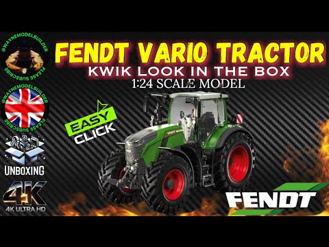 KWIK L👀K - Revell - Fendt Vario Tractor - 1:24