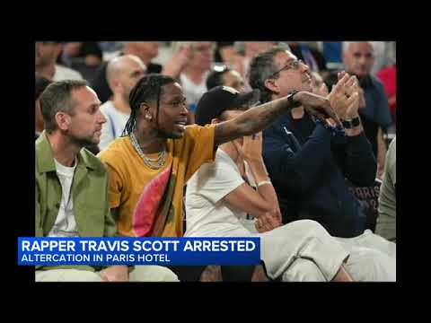 Travis Scott arrested in Paris after altercation with security guard