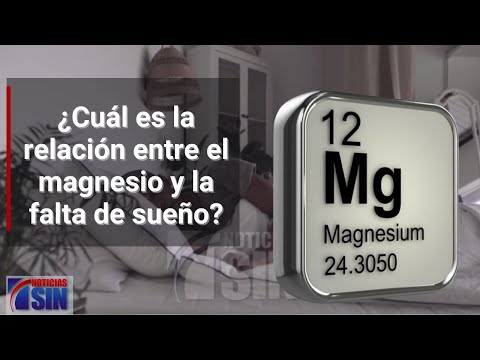 ¿Cuál es la relación entre el magnesio y la falta de sueño?