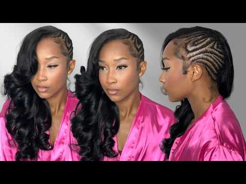 DIY Cassie Braids Quickweave. No rubber bands. Curls Queen