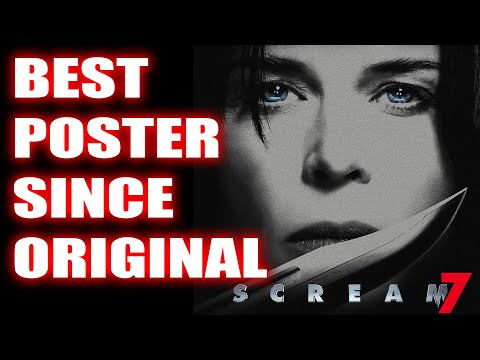 New SCREAM 7 POSTER - Best Since Original.