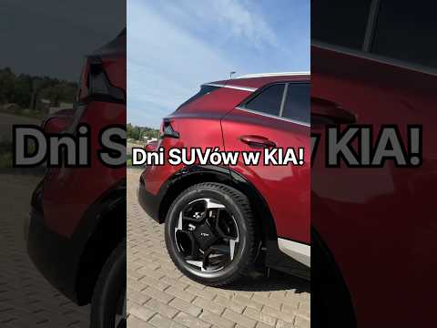 Dni SUVów w <strong>Kia</strong>! <strong>Kia</strong> Sportage 1.6 T-GDi 239KM 6AT HEV Businessline w kolorze Magma <strong>Red</strong> 👌😎❤️