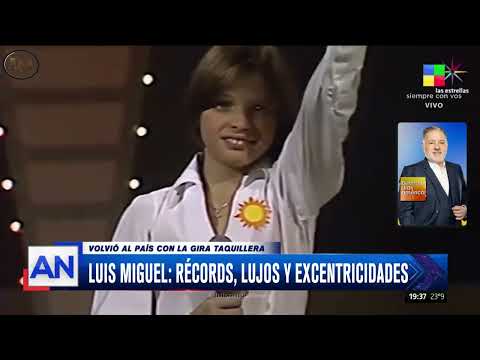 Luis Miguel: récord, lujos y excentricidades | Los detalles de la gira más taquillera