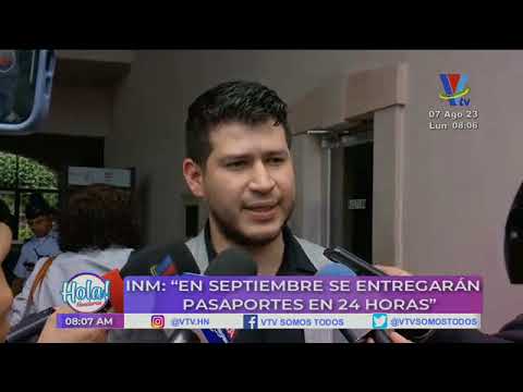 INM: “En septiembre se entregarán pasaportes en 24 horas”