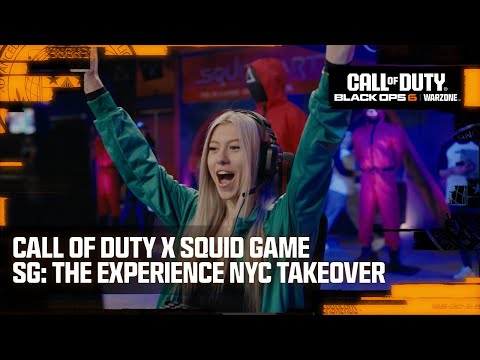 Call of Duty x Squid Game takeover SG: The Experience NYC | Call of Duty: Warzone & Black Ops 6