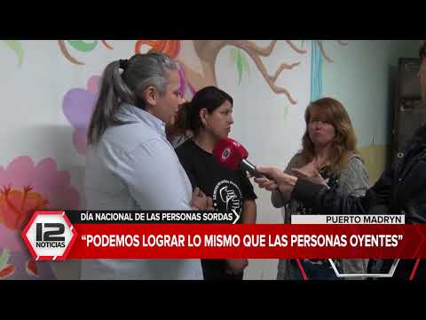 MADRYN | Día Nacional de las personas sordas: podemos lograr lo mismo que las personas oyentes