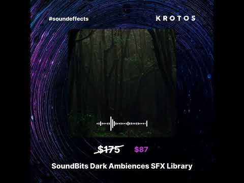 Sound Effects Library of the Day - Dark Ambiences Library