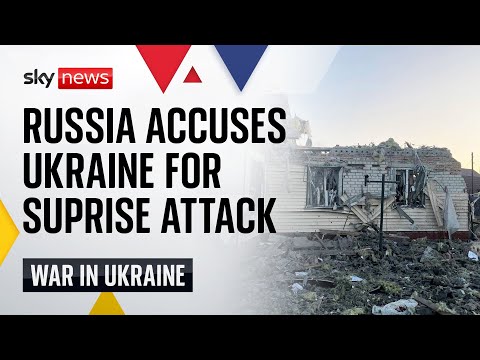 'At least 24 injured' in surprise Kursk attack: Sky's Ivor Bennett reports | Ukraine war