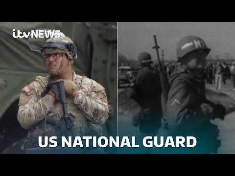What is the National Guard and why has President Trump deployed them in LA? | ITV News