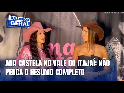 Diversa Mais - Confira como foi o show de Ana Castela no Vale do Itajaí